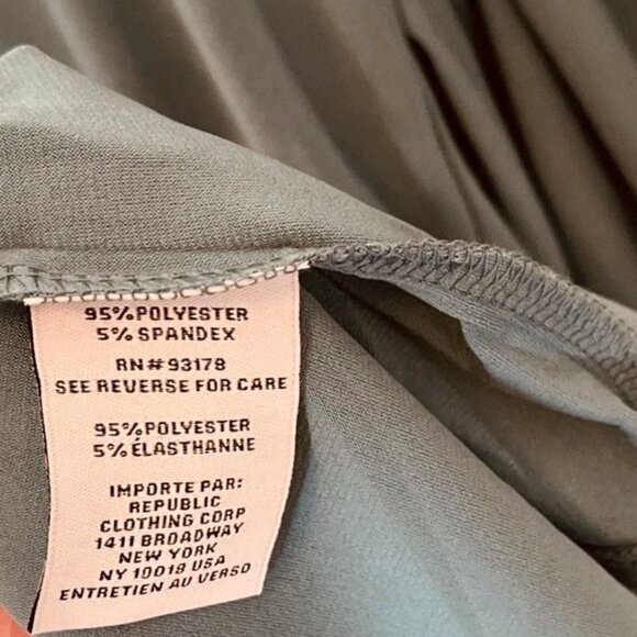 Carmen Marc Valvo Women’s Green Scoop Neck Blouse 3X NWT Plus Size - Picture 8 of 11